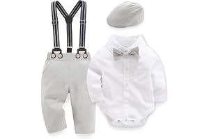 Hresadio Baby Boys Suit Suit - Dress Set