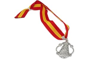 GOS Best Supplies Medalla Virgen del Rocio con Cinta Bandera de España