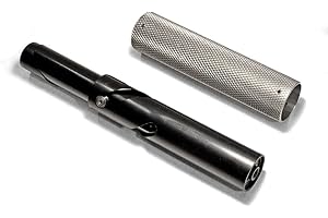 BILLET PROOF DESIGNS Internal Throttle KIT with Metal Sleeve for use with Rubber Grips on 1" Handlebars - Needle and Ball Bearing Construction with Spring-Assisted Return - Custom Harley Bobber Chopper