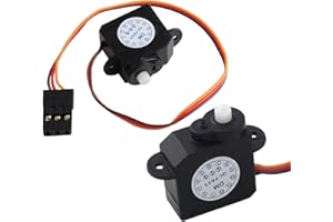 Wishiot 2,1 g RC Micro Servo 2 g Sub Mini Servo 180 Grad DM-S0020 3,7 V-5 V für RC Hobby Teile (2)
