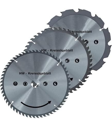 1 x TopsTools CS11560T 115mm 60 T 9,5mm boring HSS-zaagbladen