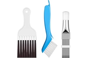 BOHUIZ 3 Stück Lamellenkamm, Kondensator Kamm Trockner Lamellenkamm Trockner Reinigung Bürste für Reinigen Klimaanlagen, Kühlschränke, Verdampfer