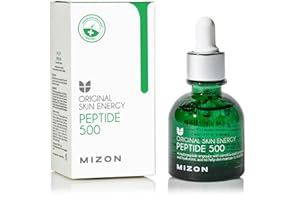 ‎MIZON [Mizon] Serum Peptydowe 500 (30 ml) Zaawansowana pielęgnacja przeciwstarzeniowa, redukcja zmarszczek i nawilżanie (Peptide 500)