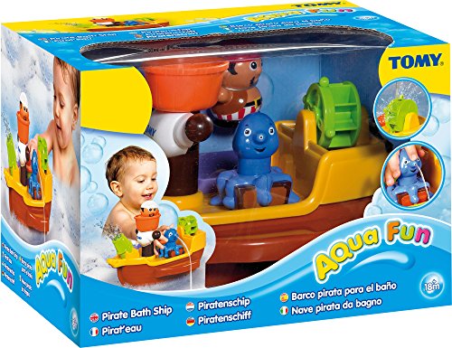 Price comparison product image Tomy Aquafun Pirate Bath Ship 18 mnths
