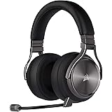 Corsair Virtuoso RGB Wireless SE High-Fidelity Gaming Headset (7.1 Surround Sound, Broadcast-Grade Omni-Directional Microphon