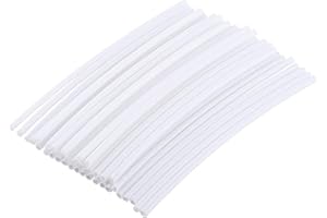 Couvre Rayon,Fydun 36 Pièces Vélo Parlé Peaux Jantes Roue Garniture Enveloppe Couverture Décoration Protecteur Tuyau Moto Motocross Pit Dirtbike(Blanc)