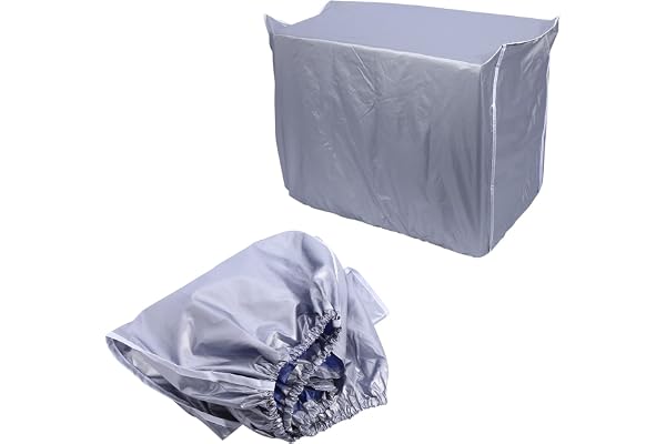 Garsent Housse de Climatiseur Extérieur Anti-poussière, Anti-neige, Imperméable (94 * 40 * 73cm)