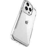 Defend Series Crystal Clear Ultra Transparent Back Hard Polycarbonate Edges Soft Wipe for Minesque iPhone 16 Pro Max