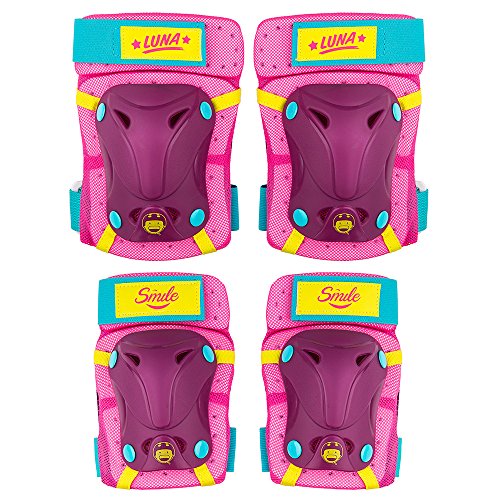 Disney Kinder Elbow Knee Skate Protectors Soy Luna Sports, Mehrfarbig, S - 2