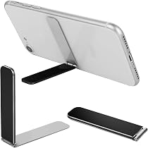 TENOC Supporto Telefono Adesivo Universale 2 Pezzi - Orientabile Verticale/Orizzontale - Lega Metallica