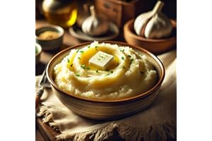 Instant Mashed potatoes Pots Halal Certified Mashed Potato Pot 40g | FabFinds Mug (12 Pack, Cream)