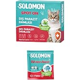 Solomon 2'li Set İ&ccedil; - Dış Anti Parazit Bitkisel Damla 5 Adet Ve 2 Adet Tablet Seti