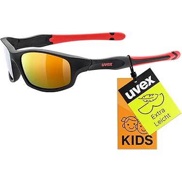 Kinder Sonnenbrille DICE - UV Schutz Cat.3 Mit Bruchsicheren Gläsern Sportliche Kindersonnenbrille