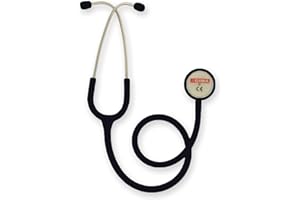 Gima 32534 - Stesoscopio Duofono Classic, Lira Colore Nero, Littmann Style, Adulti, Stetoscopio Professionale