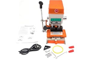 SUDEG Machines à tailler les clés Électrique Manuel Multifonctionnel Double Machine De Copie Horizontale Clé Horizontale Copieur Clé Fraiseuse 220V 100W 8000 RPM