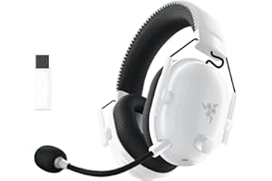 Razer BlackShark V2 Pro per PC Cuffie da gioco Esports Premium senza fili (Cuffie Wireless con Driver da 50 mm, Microfono Supercardioide HyperClear, Bluetooth) Bianco