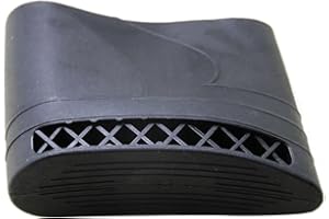 JUNGLE LEOPARD Calciolo da tiro con estensione a innesto, protezione for calciolo in gomma, calciolo antirinculo for fucile da caccia(BLK)