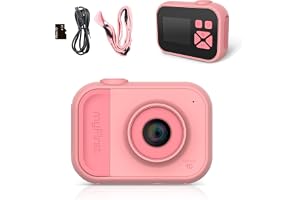 myFirst Kamera 10 - Digitalkamera för pojkar och flickor i åldrarna 4-9 år 5MP Video Foto med stativskruvadapter Lämplig