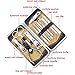 13 Pieces Stainless Steel Nail Clippers Tweezers Manicure Pedicure Tools Set Kit With A Beautiful Wallet/Case, for Thick Hard Nails, onychomycosis, ingrown Nail, paronychia,the Best Gift Idea, Fast Ship From UK