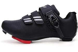 SDEQA Bicycle Road Bike Shoes Men Women Compatible with Peloton Riding Look SPD SPD-SL Delta Cleats Indoor Outdoor Cycling Shoes