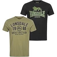 Lonsdale Camiseta De Manga Corta Holyrood Gris | Traininn
