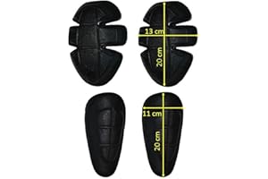 SGI CE Protektoren Set 4X Protektoren für Motorrad Biker Hose Protektorenset Hose