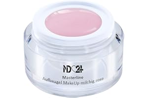 ‎ND24 NAILDESIGN Masterline Makeup Camouflage Gel milk Rose-Nude - Babyboomer- Studio-Qualität Made In Germany - 5ml