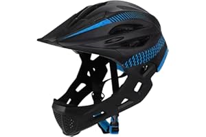 F Fityle Casque de vélo pour Enfants, Casque intégral, Casque de Cyclisme Portable et réglable, Casque de vélo pour Enfants pour Skateboard, Escalade