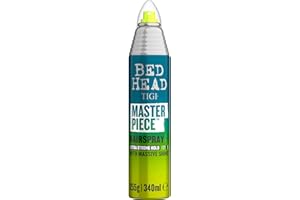Tigi Bed Head Masterpiece, Nabłyszczający Lakier do Włosów, dla Silnego Utrwalenia i Połysku, 340 ml
