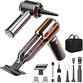DiliDala Aspirador de Mano, 28000PA Aspiradora de Coche, 4 en 1 Aspirador Coche con Motor Sin Escobillas, 3 Niveles, Mini Asp