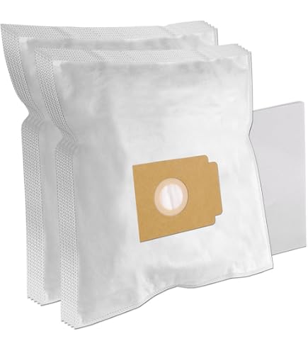 PakTrade 10 Sacchetti In Microfibra Per Aspirapolvere Thomas Aqua-Box Compact - Compatibili Con Serie XT E Cat & Dog