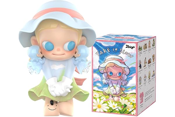 POP MART Zsiga Take It Slow Series Figures Pop d’Action Figurines Anime de Jouet Figure à Collectionner Cadeaux Créatifs 1PC