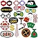 Produktbild BESTOYARD Las Vegas Casino Photo Booth Requisiten - Casino Motto Party Dekoration mit Holzstäbchen Las Vegas Party Dekoration, Pack von 24