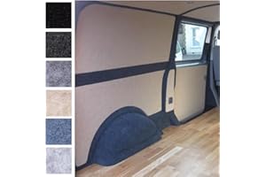 THE METAL HOUSE Van Lining Carpet - Choose Size and Colour - 4 Way Stretch Camper Conversion with Trimfix Adhesive (SILVER, 3M X 2M + 3 TRIMFIX)