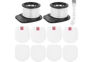 Sansoak IZ201UKT Filters for Shark Anti Hair Wrap Cordless Stick Vacuum Cleaner IZ201UK IZ202UK IZ202UKT IZ251UK IZ251UKT IZ252UK IZ252UKT IZ103UKGB, 2 Post Motor Filters and 4 Foam & 4 Felt Filters