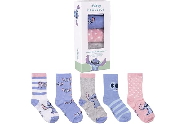 Disney pojkar Pack Stitch Strumpor strumpor