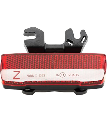 6XMotorcycle Round Reflectors Self Adhesive Camper Van Truck Caravan Trailer -Red/Amber - View #8