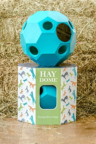 Horse-Hay-Dome-Larger-Ball-for-Treats-Hay-Light-Blue-PONY-4999
