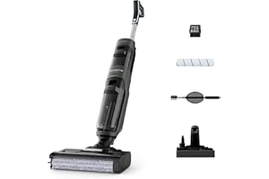 Rowenta X-Clean4 odkurzacz bezprzewodowy mop, mocne odkurzanie i mycie, inteligentny, autonomia 50 min, samoczyszczenie GZ5037WO