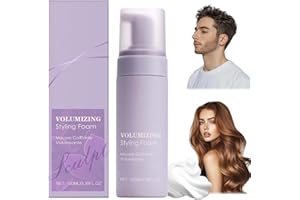 Clawrex Volume Foam Strengthener, Styling Hair Foam, Hair Styling Mousse, Long Lasting Shaping Without Stickiness, for Voluminous & Light Hair, Curling Foam Hair Styling, Ideal for All Hair Types