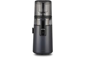 Extractor de Zumos y Verduras de Alta Capacidad - Licuadora Prensado en Frío con Cámara Easy Clean + Entrada Amplia + Control de Pulpa + Motor Silencioso y Eficiente | HUROM