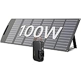 EGRETECH Centrale Elettrica Portatile 300W con Pannello Solare 100W, Generatore Solare 260Wh, Fino a 500W per Alimentazione E