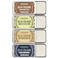 Viking Revolution - Cologne For Men - Mens Cologne - Solid Cologne Men with Cedar Wood, Clary Sage, Vetiver, Sandalwood - Gifts for Men - Christmas Gifts For Him - 4 Pack - 4 x 14 g