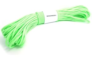 WINGONEER 550 Paracord Mil Spec Type III 7 Strand Parachute Cord 100 Feet