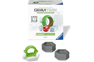 Ravensburger GraviTrax Extension Looping - Marble Run STEM, Building and Construction Toys for Kids Age 8 Years Up - 2024 Edition