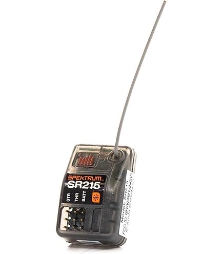 Spektrum-SPMSR315 Spektrum SR315 Amplificateur 3 canaux 2,4 GHz, SPMSR315, Gris/argenté
