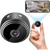 TOPCOD Mini Kamera, 1080P HD Mini G&uuml;venlik Kamerası Uzun Pil &Ouml;mr&uuml; WiFi Mini Kamera Canlı Mobil Uygulama Kompakt K&uuml;&ccedil;&uuml;k G&uuml;venli