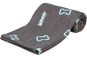 Trixie Couverture Barney pour Chien Taupe 150 × 100 cm