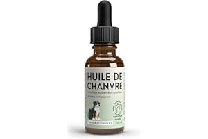 LABORATOIRE PHYTOLISE Laboratoire Terosmose • Huile de Chanvre pour Chiens & Chats | 100% Naturelle | Soutien de la Vitalité, du Pelage Brillant & de la Peau | Complément Alimentaire Apaisant | sans THC | 10ml