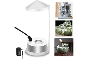 UNISOPH Ultraschall Vernebler, Mini Nebelmaschine Nebler Fogger Metall Zerstäuber 24V Nebelhersteller mit Spritzwassergeschütztem Zubehör für Teich,Aquarium,Garten,Halloween Pumpkin und Hexentopf,EU-Stecker